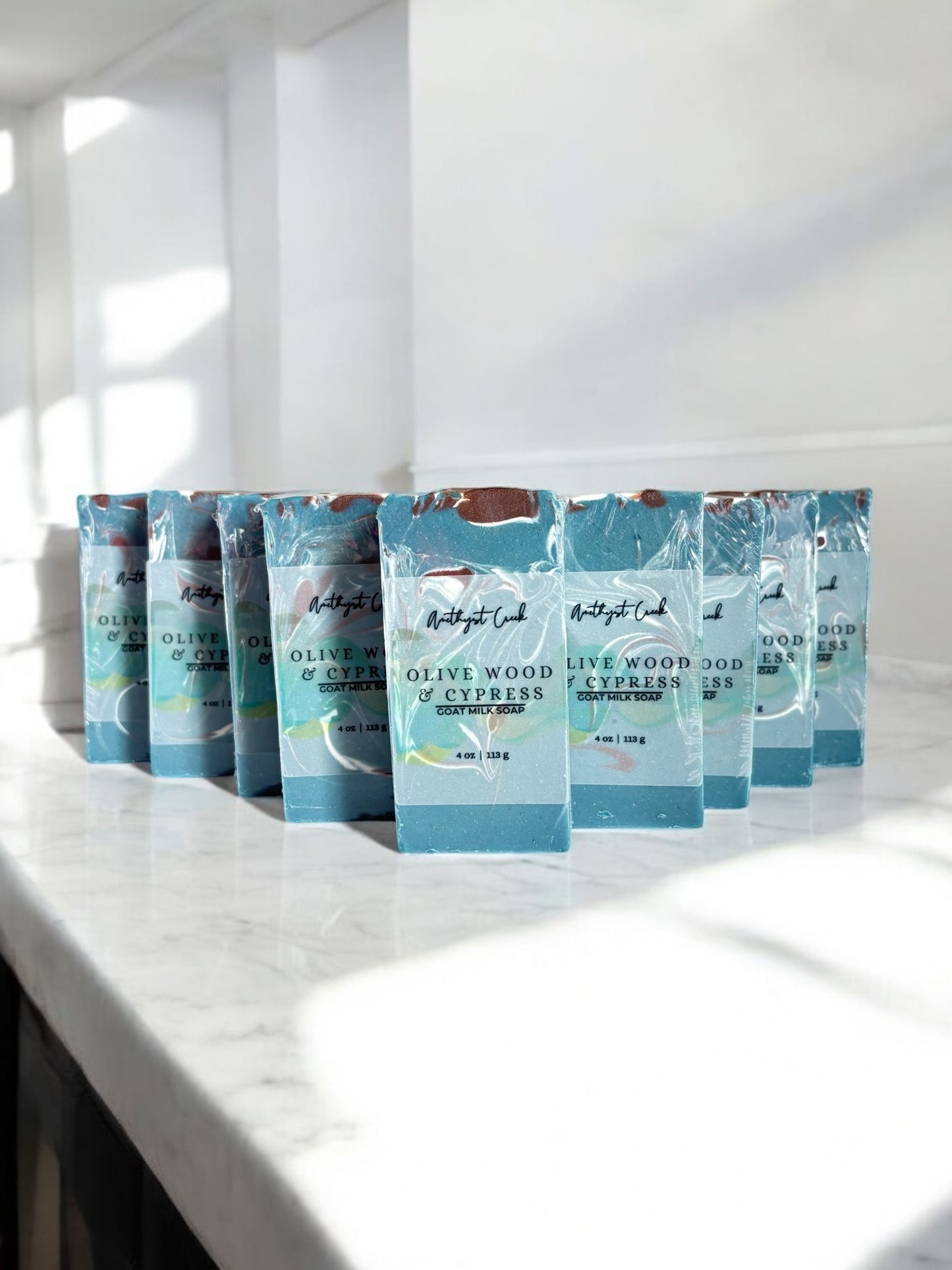 Olive Wood & Cypress Goat Milk Bar Soap
