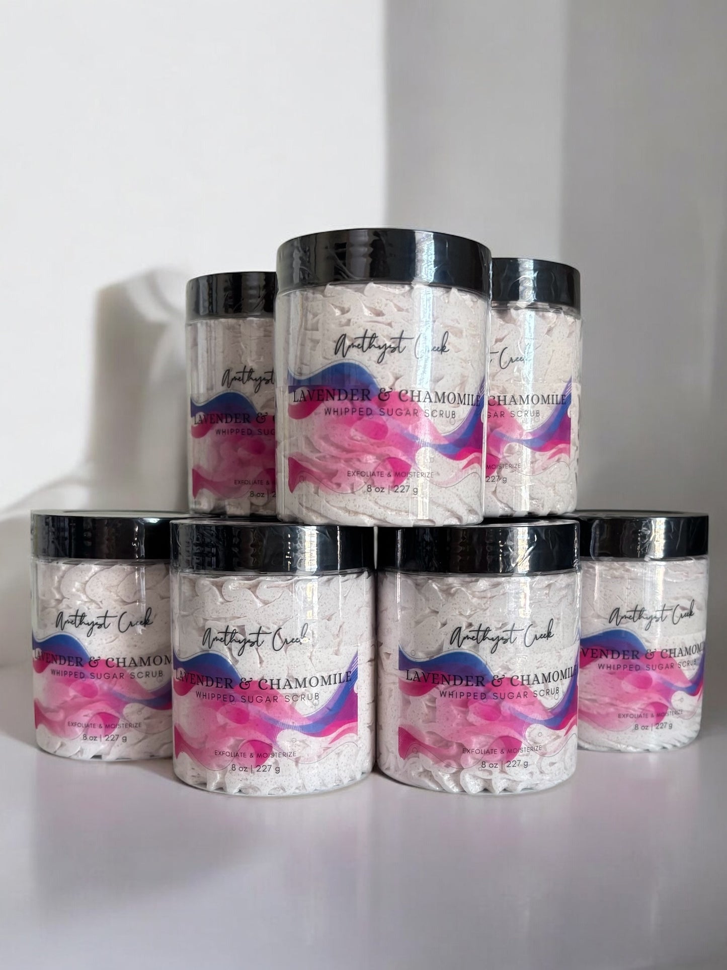 Lavender & Chamomile Whipped Sugar Scrub