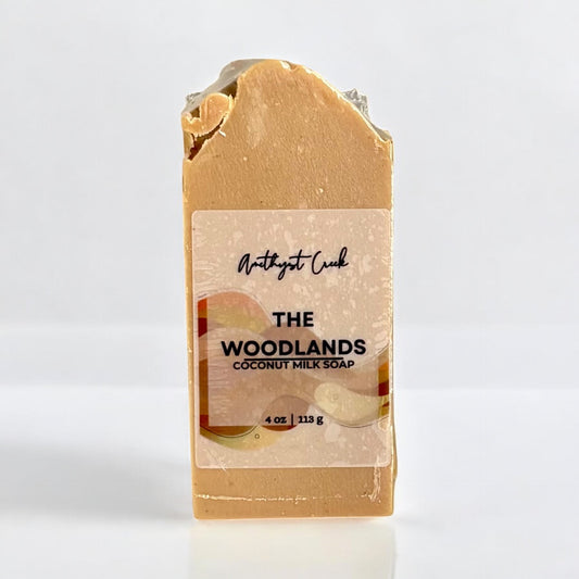 The Woodlands Coconut Milk bar soap