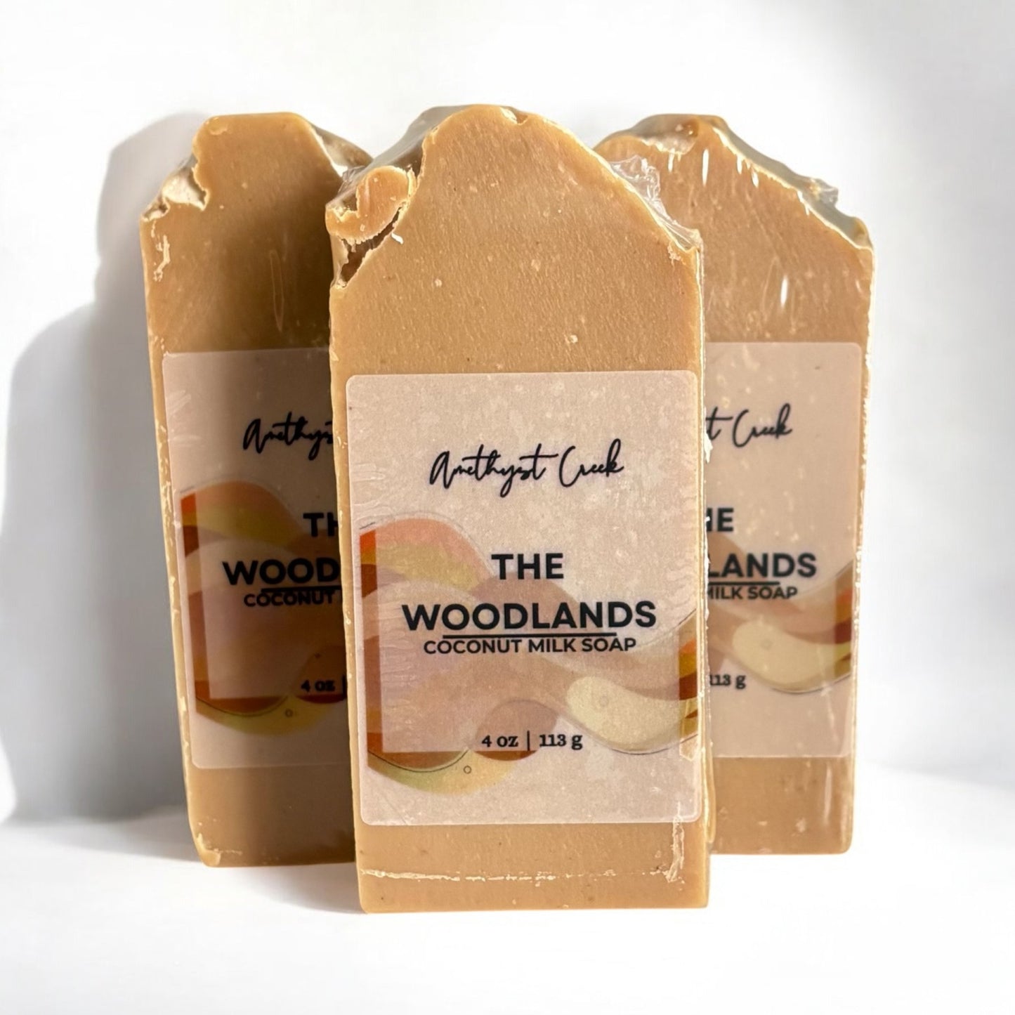 The Woodlands Coconut Milk bar soap