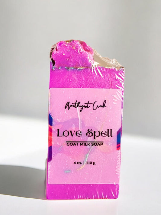 Love Spell Goat Milk Bar Soap