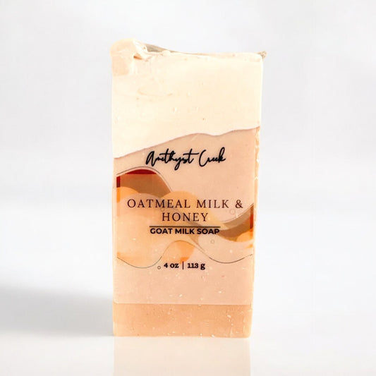 Oatmeal Milk & Honey Goat Milk Bar Soap