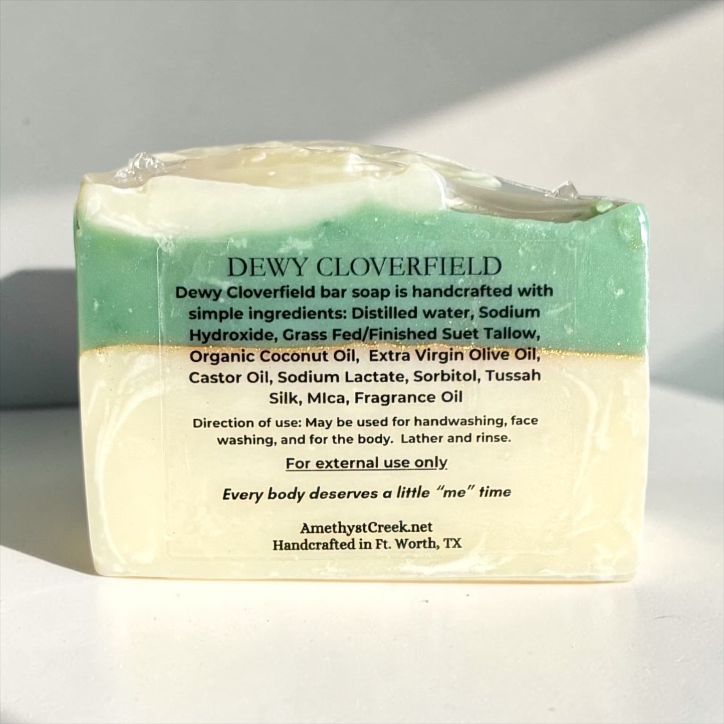 Dewy Cloverfield Tallow Soap Bar