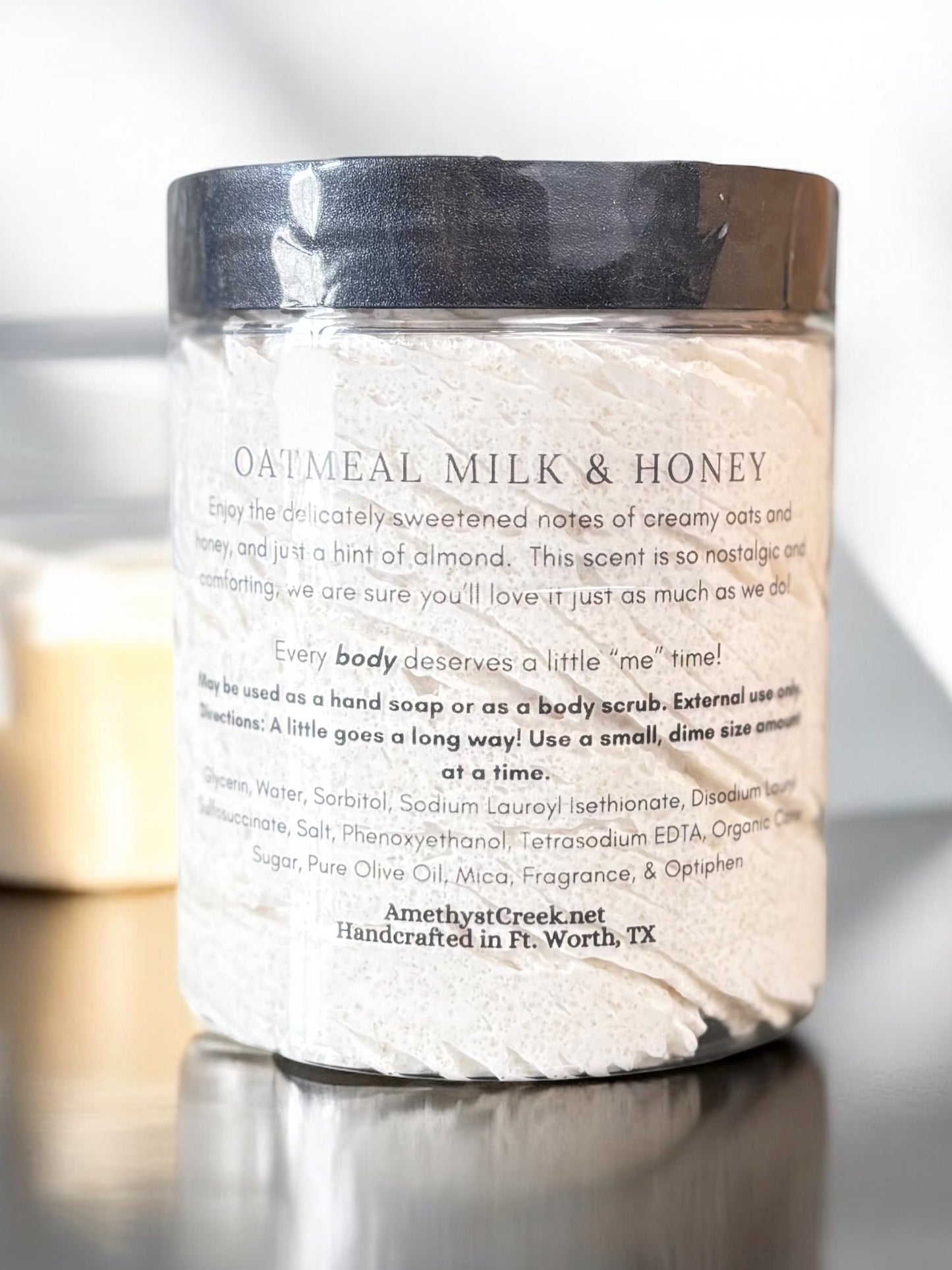 Oatmeal Milk & Honey Whipped Sugar Scrub