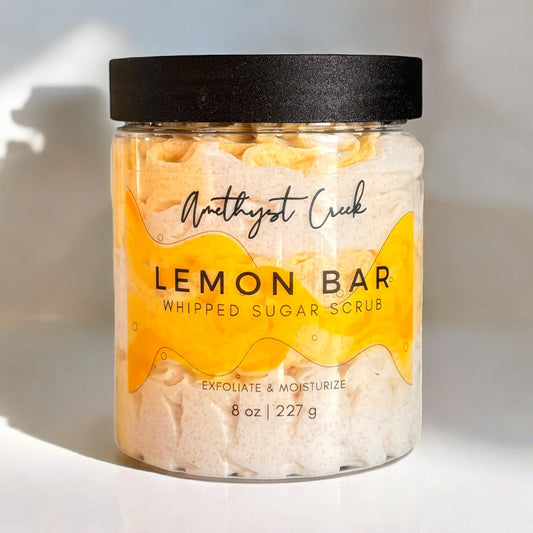 Lemon Bar Whipped Sugar Scrub