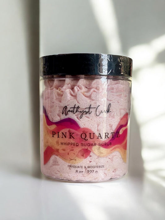 Pink Quartz Whipped Sugar Scrub