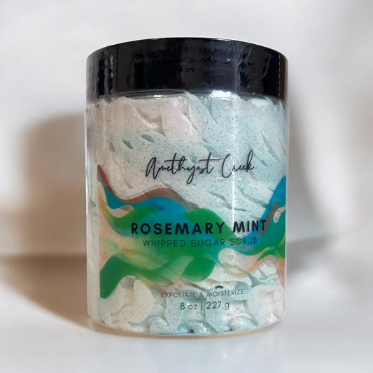 Rosemary Mint Whipped Sugar Scrub