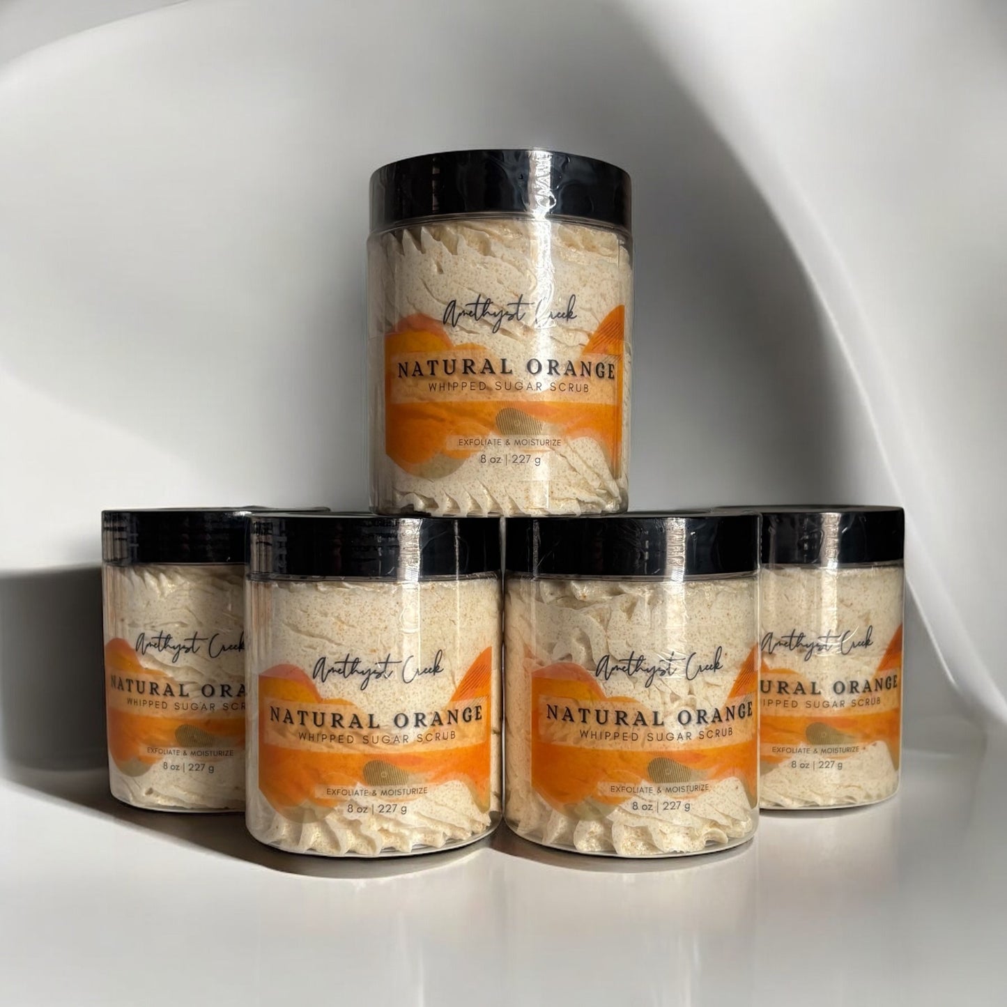 Natural Orange Whipped Sugar Scrub